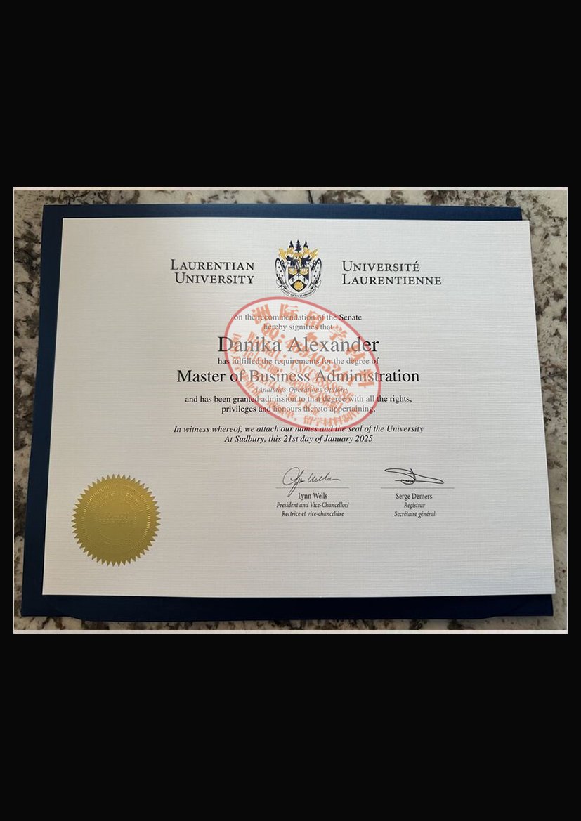 劳伦森大学毕业证与成绩单