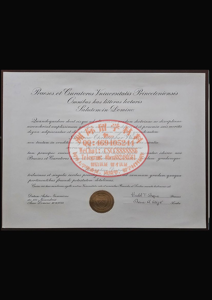 普林斯顿大学毕业证成绩单样本