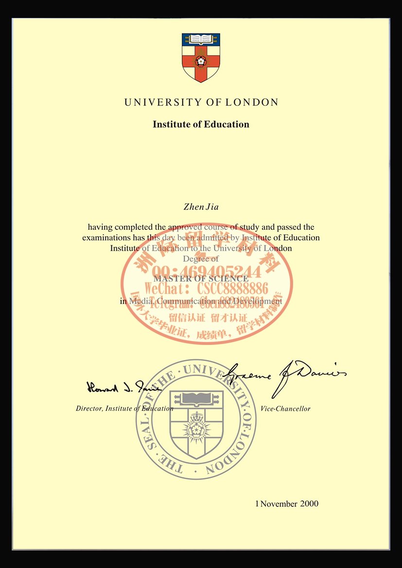伦敦大学教育学院毕业证成绩单样本